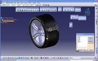اموزش نرم افزار کتیا طراحی لاستیک 